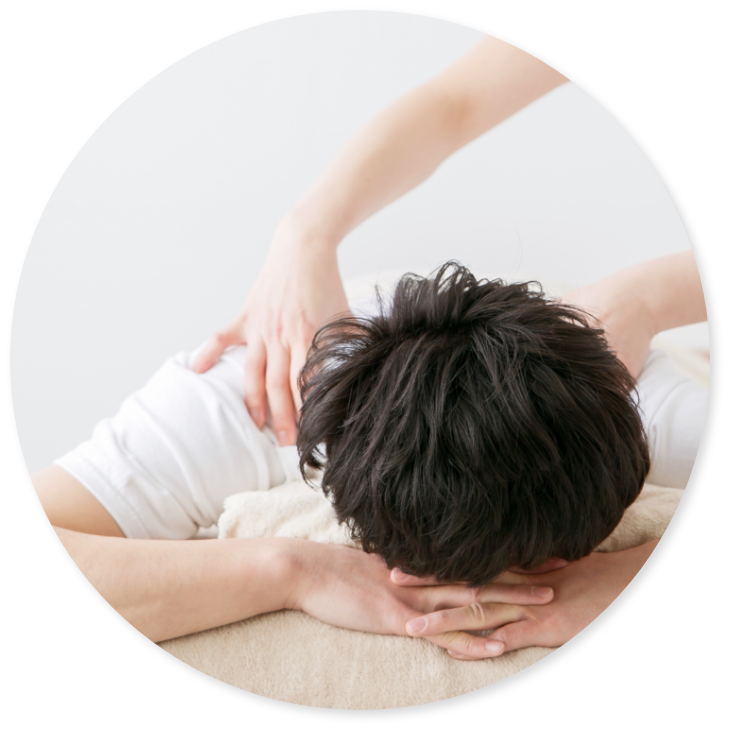 マッサージの様子